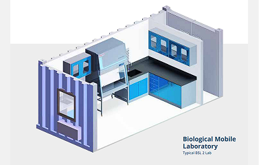 BSL Laboratory on the Container