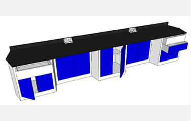 PVC Lab Furniture